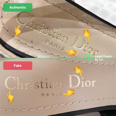 christian dior real vs fake|genuine dior text.